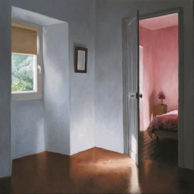 Maison d'Ardèche I - 40 x 40 cm (vendu)