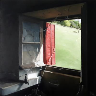 Fenêtre Bourgogne 40 x 40 cm (vendu)