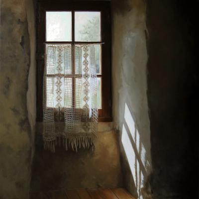 Fenêtre à St André II 73 x 54 cm (vendu)