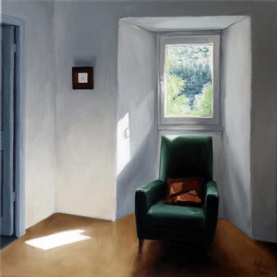 Maison d'Ardèche - Le fauteuil 40 x 40 cm (vendu)