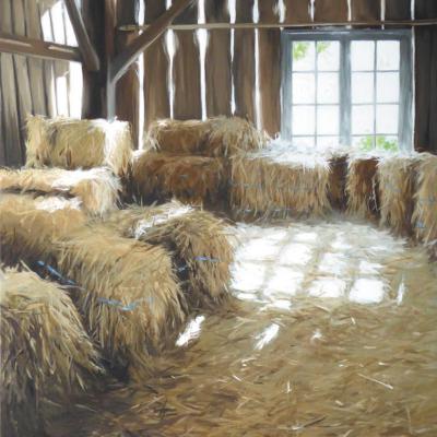 Le fenil de St-Antoine 73 x 54 (vendu)