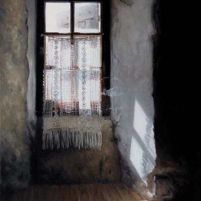 La chambrette (fenêtre) 46 x 33 (vendu)