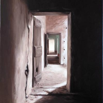 Vers le fenil II 46 x 33 cm