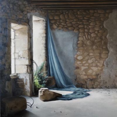 Les vielles pierres 80 x 80 cm (vendu)