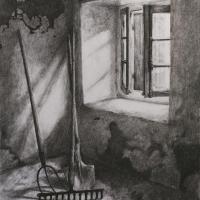 La vieille école 57 x 38 cm