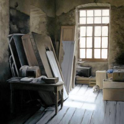 Grenier de la filature - Le matelas - 73 x 54 cm (vendu)