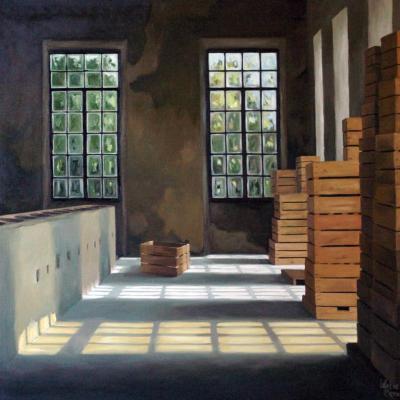 La filature I - 80 x 80 cm (vendu)