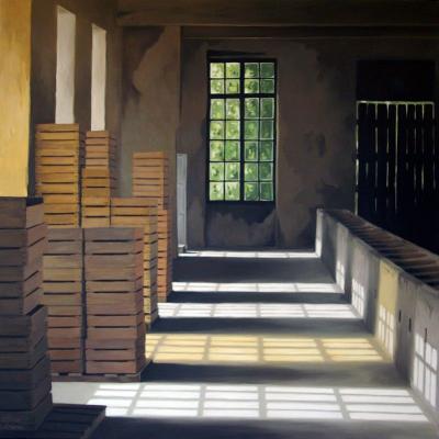 La filature IV - 80 x 80 cm (vendu)