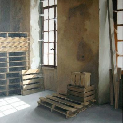 La filature VI - 92 x 65 cm (vendu)