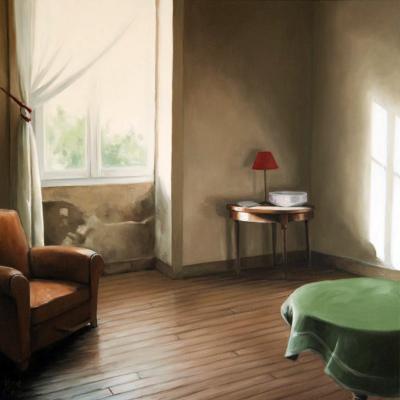 Le salon de Treignac - 50 x 50 (vendu)