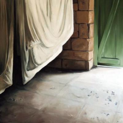 Les draps du Clos I - 55 x 33 (vendu)