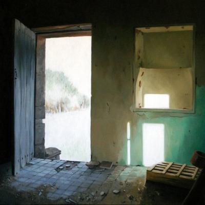 Ouverture nord - 60 x 68 cm (vendu)