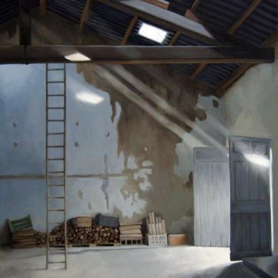 Remise à Mallemort - 92 x 65 cm (vendu)