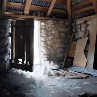 L'alpage II - 30 x 30 cm (vendu)