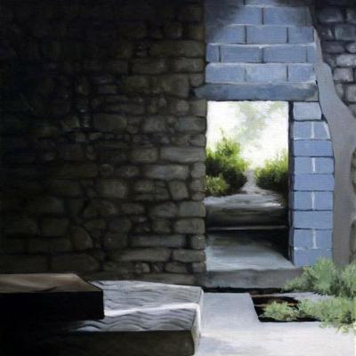 L'ancien moulin - Les matelas - 46 x 33 cm