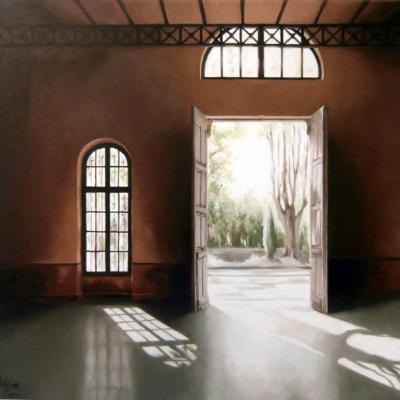 L'usine des eaux II - 50 x 50 cm (vendu)