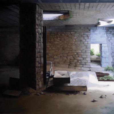 L'ancien moulin - Les matelas II 65 x 92 cm