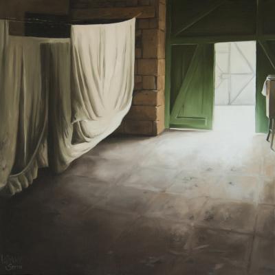 Les draps du Clos II 50 x 50 cm