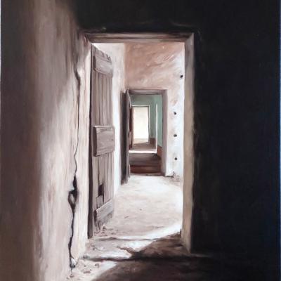 Vers le fenil II 46 x 33 cm