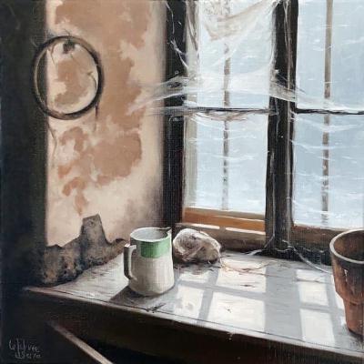 Le pot à lait - 30 x 30 cm