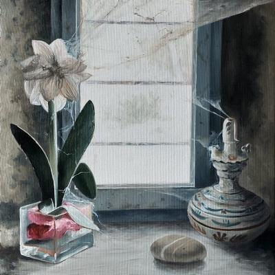 Les offrandes - 61 x 46 cm (vendu)