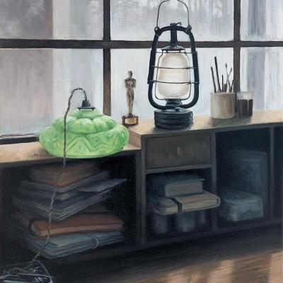 L'établi des lumières - 61 x 46 cm