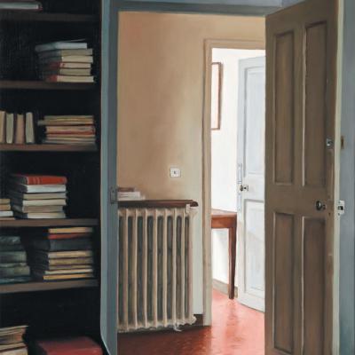 La bibliothèque - 61 x 46 cm